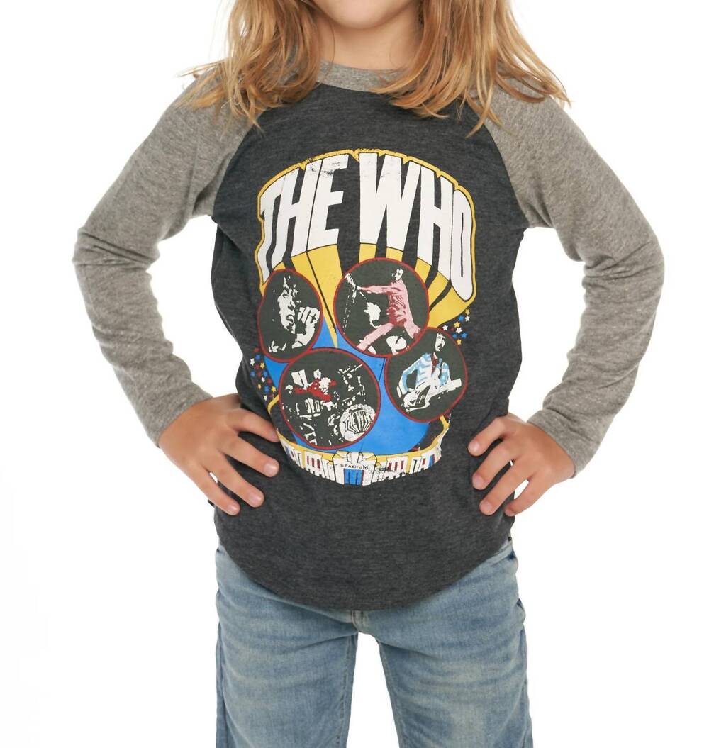 NEW CHASER the who tee in black